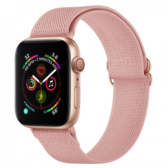 Tech-Protect Λουράκι Apple Watch 2 / 3 / 4 / 5 / 6 / 7 / 8 / 9 / SE - 38 / 40 / 41 mm Mellow - Pink Sand