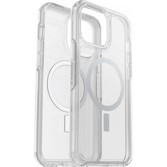 OtterBox iPhone 13 Pro Max Symmetry+ Series Σκληρή Θήκη με Πλαίσιο Σιλικόνης και MagSafe - Διάφανη