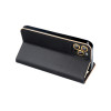 Forcell iPhone 13 Pro Luna Gold Θήκη Βιβλίο Stand - Black