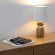 Navaris Desk Lamp Επιτραπέζιο Φωτιστικό - Ανανάς - 35cm - Gold / White - 49150.66.02