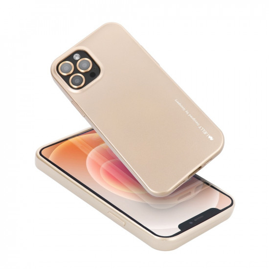 Mercury i-Jelly Premium Slim Case for iPhone 13 Pro - Gold