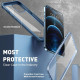 i-Blason iPhone 13 Pro Ares Σκληρή Θήκη με Πλαίσιο Σιλικόνης και Προστασία Οθόνης - Blue