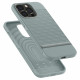 Caseology iPhone 13 Pro Parallax Θήκη Σιλικόνης με Σκληρό Πλαίσιο - Sage Green
