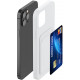 KW iPhone 12 Pro Max Θήκη Σιλικόνης TPU με Υποδοχή για Κάρτα - White - 55113.02