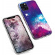 KW iPhone 12 / iPhone 12 Pro Θήκη Σιλικόνης TPU - Pink / Black / Space Multicoloured - 56113.01
