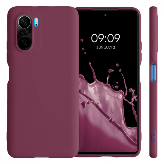 KW Xiaomi Poco F3 / Mi 11i Θήκη Σιλικόνης TPU - Bordeaux Purple - 54657.187