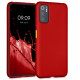 KW Xiaomi Poco M3 Pro 5G Θήκη Σιλικόνης TPU - Metallic Dark Red - 55364.36