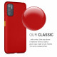 KW Xiaomi Poco M3 Pro 5G Θήκη Σιλικόνης TPU - Metallic Dark Red - 55364.36
