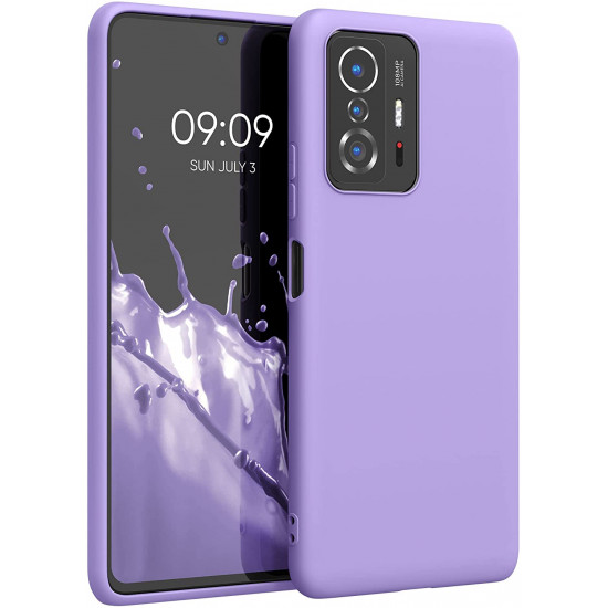 KW Xiaomi 11T / 11T Pro Θήκη Σιλικόνης TPU - Violet Purple - 56245.222