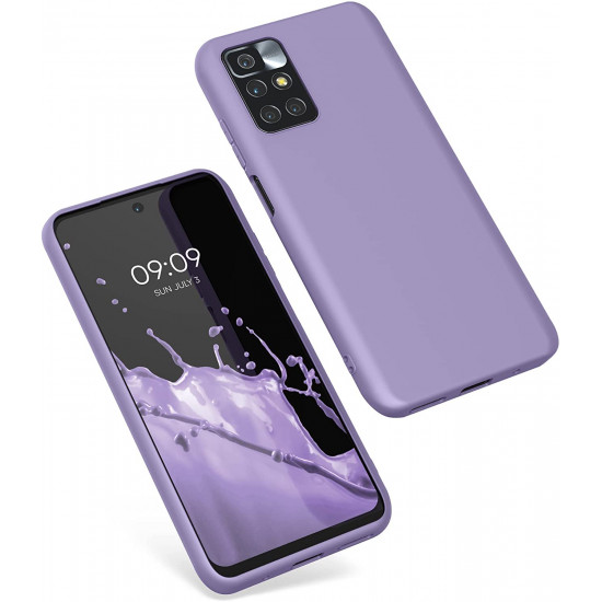 KW Xiaomi Redmi 10 Θήκη Σιλικόνης TPU - Violet Purple - 56147.222