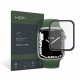 Hofi Προστασία Οθόνης Apple Watch 7 / 8 / 9 - 41 mm - Hybrid Pro+ Glass 7H Full Screen Αντιχαρακτικό Γυαλί Οθόνης - Black