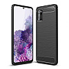 Tech-Protect Samsung Galaxy A03s Θήκη Rugged Carbon TPU - Black