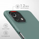 KW Xiaomi Mi 11 Lite / Mi 11 Lite 5G Θήκη Σιλικόνης TPU - Blue Green - 54726.171
