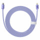 Baseus Crystal Shine Cable Type-C to Lightning PD 20W - Καλώδιο Δεδομένων και Γρήγορης Φόρτισης Type-C to Lightning 2M - Purple - CAJY000305