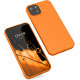 KW iPhone 13 Θήκη Σιλικόνης Rubberized TPU - Cosmic Orange - 55948.150