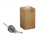 Relaxdays Σαπουνοθήκη Dispenser από Bamboo - Natural - 4052025202255