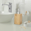 Relaxdays Σαπουνοθήκη Dispenser από Bamboo - Natural - 4052025202255