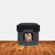 Relaxdays Σκαμπό / Σπηλιά για Γάτες - 40 x 36 cm - Grey - 4052025385101