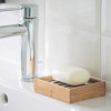 Relaxdays Βάση Σαπουνιού από Bamboo - Natural - 4052025202286
