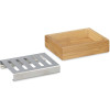 Relaxdays Βάση Σαπουνιού από Bamboo - Natural - 4052025202286