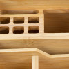Relaxdays Ξύλινη Βάση Οργάνωσης Γραφείου από Bamboo - Natural - 4052025221874