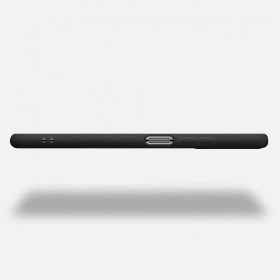OEM Xiaomi Redmi Note 10 / Note 10s / Poco M5s Θήκη Σιλικόνης Rubber TPU - Black