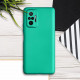 KW Xiaomi Redmi Note 10 Pro Θήκη Σιλικόνης TPU - Metallic Turquoise - 54552.128