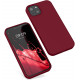 KW iPhone 13 Θήκη Σιλικόνης Rubberized TPU - Rhubarb Red - 55878.209