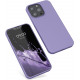KW iPhone 13 Pro Θήκη Σιλικόνης Rubberized TPU - Violet Purple - 55962.222