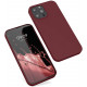 KW iPhone 13 Pro Max Θήκη Σιλικόνης Rubberized TPU - Rhubarb Red - 55975.209