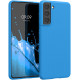 KW Samsung Galaxy S21 Θήκη Σιλικόνης TPU - Blue Temptation - 54055.157