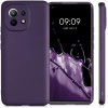 KW Xiaomi Mi 11 Θήκη Σιλικόνης TPU - Metallic Berry - 54189.115