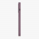 KW iPhone 13 Pro Θήκη Σιλικόνης Rubber TPU - Design Minimalism Sun - White / Grape Purple - 56447.02