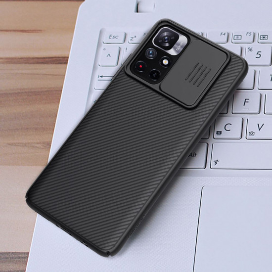 Nillkin Xiaomi Poco M4 Pro 5G / Redmi Note 11S 5G CamShield Σκληρή Θήκη με Κάλυμμα για την Κάμερα - Black