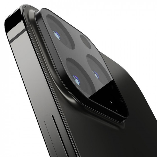 Spigen iPhone 13 Pro / 13 Pro Max Aparatu Optik.TR Αντιχαρακτικό Γυαλί για την Κάμερα - 2 Τεμάχια - Graphite