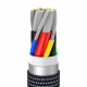 Baseus Crystal Shine Cable Type-C to Type-C PD 100W 3A - Καλώδιο Δεδομένων και Γρήγορης Φόρτισης Type-C to Type-C 1.2M - Black - CAJY000601