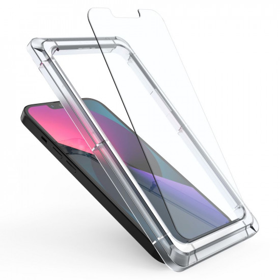 Glastify iPhone 12 / iPhone 12 Pro OTG+ 0.28mm 2.5D 9H Tempered Glass Αντιχαρακτικό Γυαλί Οθόνης - 2 Τεμάχια - Clear