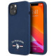 US Polo iPhone 13 Silicone Collection Θήκη Σιλικόνης - Navy Blue / Navy - USHCP13MSFGV