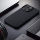 Kalibri iPhone 13 Pro Σκληρή Θήκη Aramid Fiber Body Armor - Black Matte - 56403.47