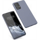 KW Samsung Galaxy A52 / A52 5G / A52s 5G Θήκη Σιλικόνης Rubberized TPU - Blue Grey - 56680.12