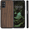 KW Xiaomi Poco M3 Pro 5G Θήκη από Φυσικό Ξύλο - Dark Brown - 56464.18