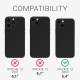 KW iPhone 13 mini - Τρεις Μεμβράνες Προστασίας Οθόνης - Διάφανες - 56419.1