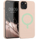 KW iPhone 13 Θήκη Σιλικόνης Rubber TPU με MagSafe - Dusty Pink - 56559.10
