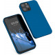 KW iPhone 12 / iPhone 12 Pro Θήκη Σιλικόνης Rubber TPU - Blue Reef - 52641.228