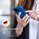 KW iPhone 13 Pro Θήκη Σιλικόνης Rubberized TPU - Blue Reef - 55880.228