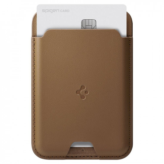 Spigen Valentinus MagSafe Universal Magnetic Card Holder - Θήκη για Κάρτες - Brown