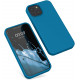 KW iPhone 13 mini Θήκη Σιλικόνης Rubberized TPU - Caribbean Blue - 55877.224