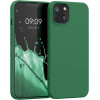 KW iPhone 13 Θήκη Σιλικόνης Rubberized TPU - Pixie Green - 55948.227