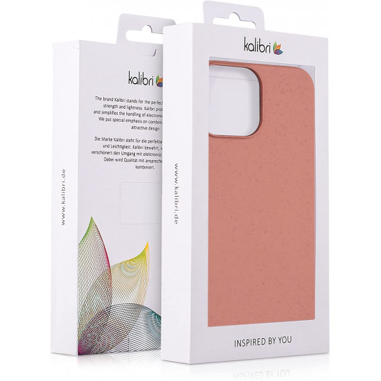 Kalibri iPhone 13 Pro Max Θήκη Σιλικόνης TPU με Ανακυκλώσιμο και Βιοδιασπώμενο Υλικό - Blush Beauty - 56492.215