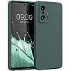 KW Xiaomi 11T / 11T Pro Θήκη Σιλικόνης Rubberized TPU - Blue Green - 56573.171